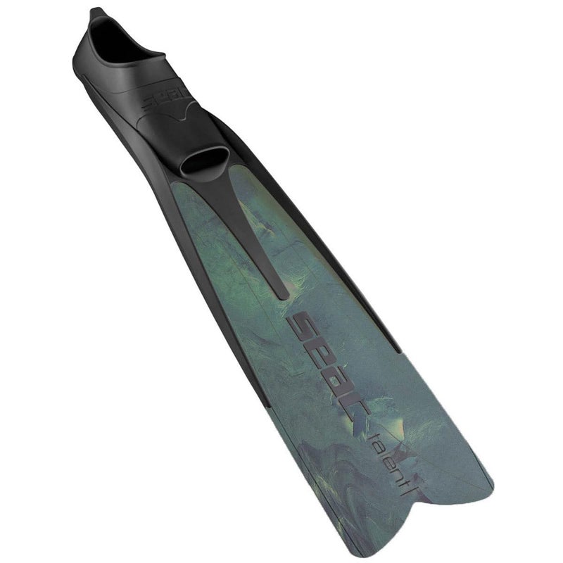 Seac Talent, Mid-Long Fins for Spearfishing, Free Diving and Diving, Grey, 6.5-7 - Image 2